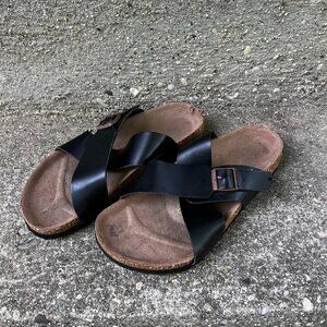 Birkenstock Siena Big Buckle Sandals – Women's Size EU37 or US7 - Black